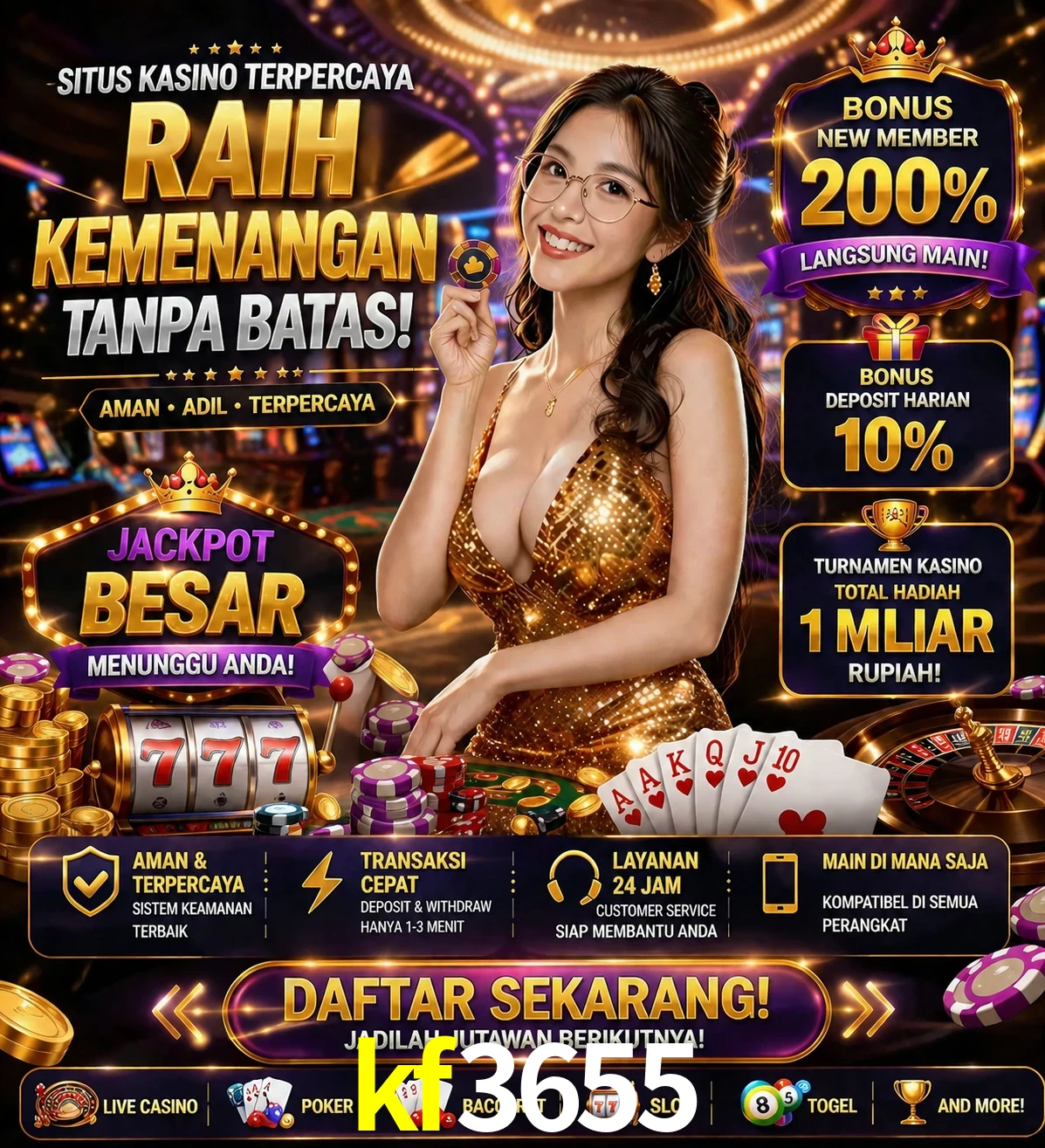 Roleta e blackjack kf3655